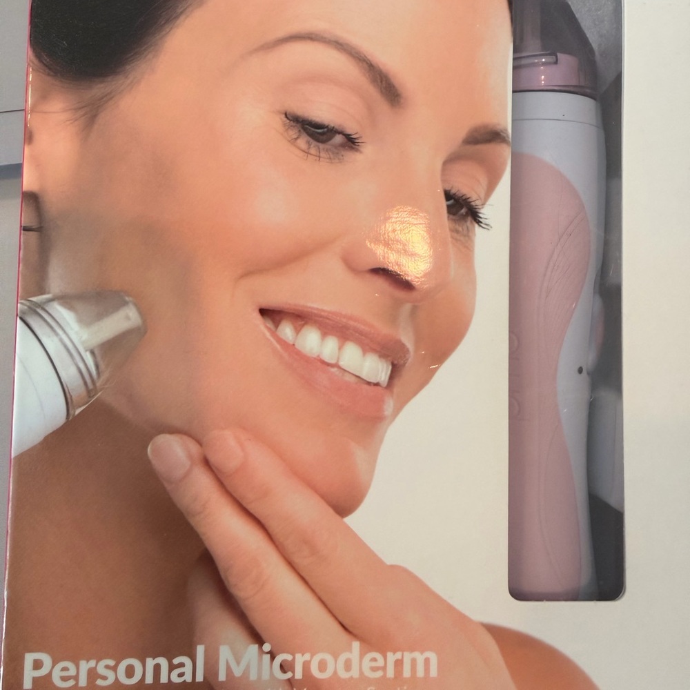 PMD Personal Microderm Pink and White Facial Exfoliator